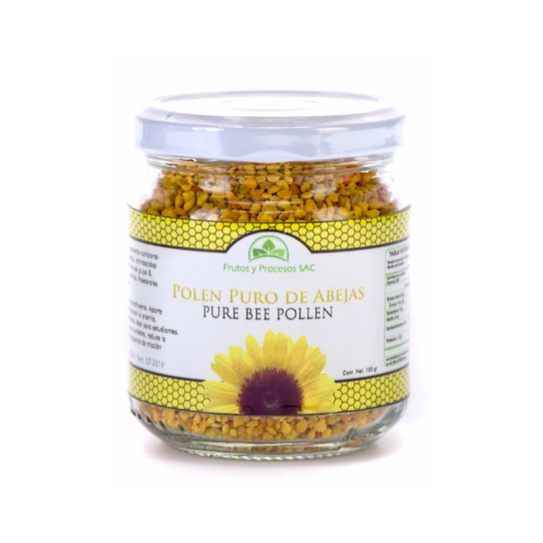 Polen puro de abejas Frutos y Procesos, 100 gr
