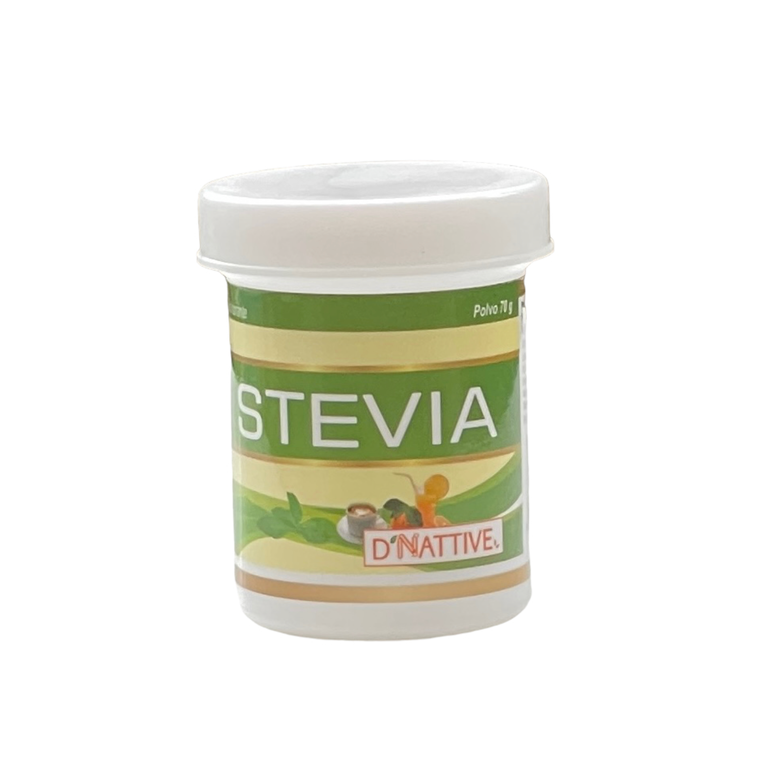 Stevia en polvo D'Nattive, 70 gr