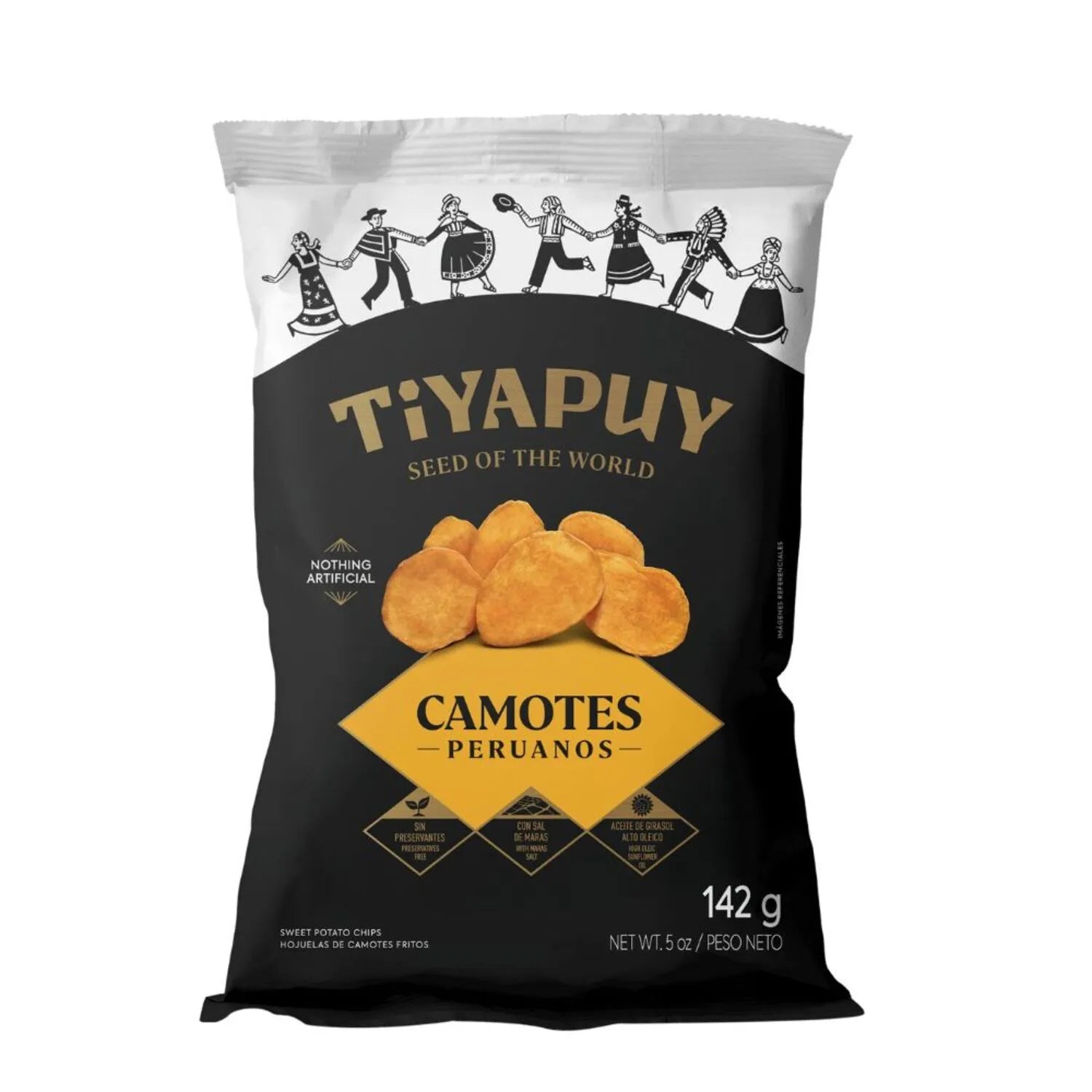 Camote salado Tiyapuy, 142 gr