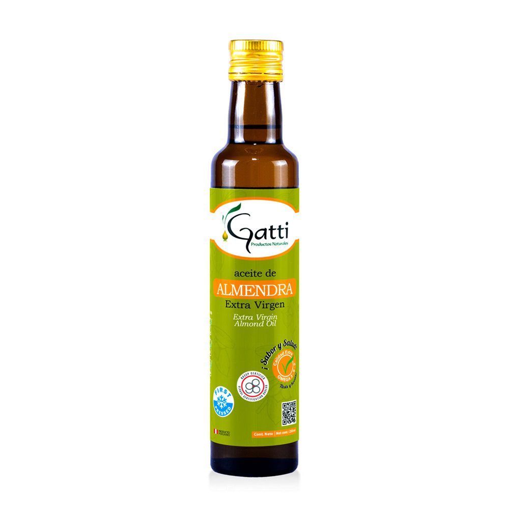 Aceite de almendra extra virgen Gatti, 250 ml