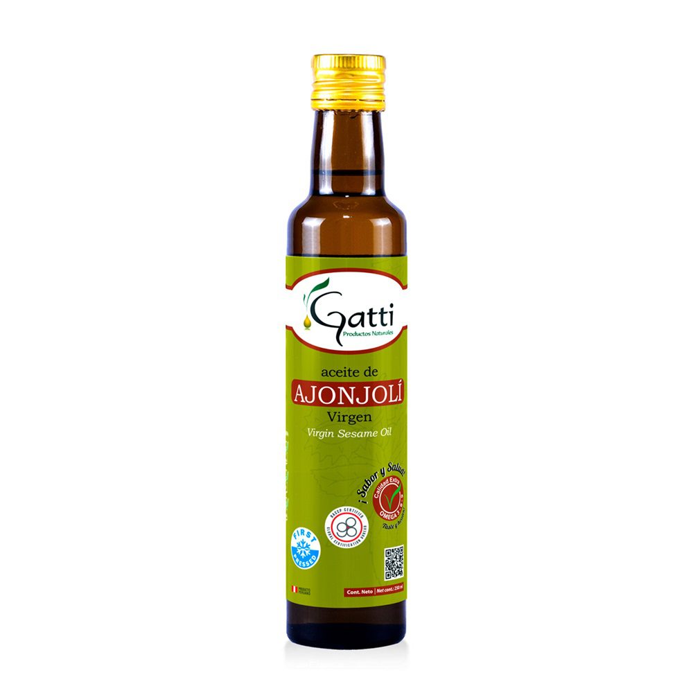 Aceite de ajonjolí Gatti, 250 ml