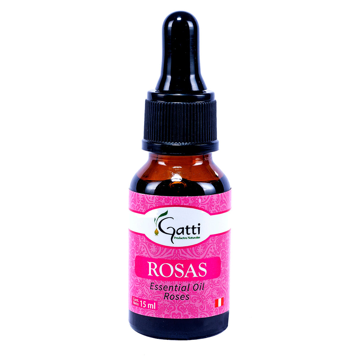Aceite esencial de rosas Gatti, 15 ml