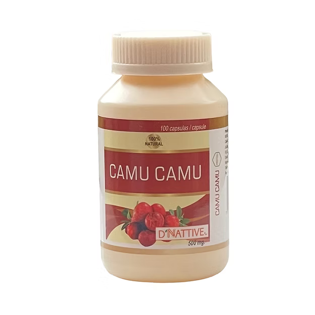 Camu camu 100 cápsulas D'Nattive, 500 mg