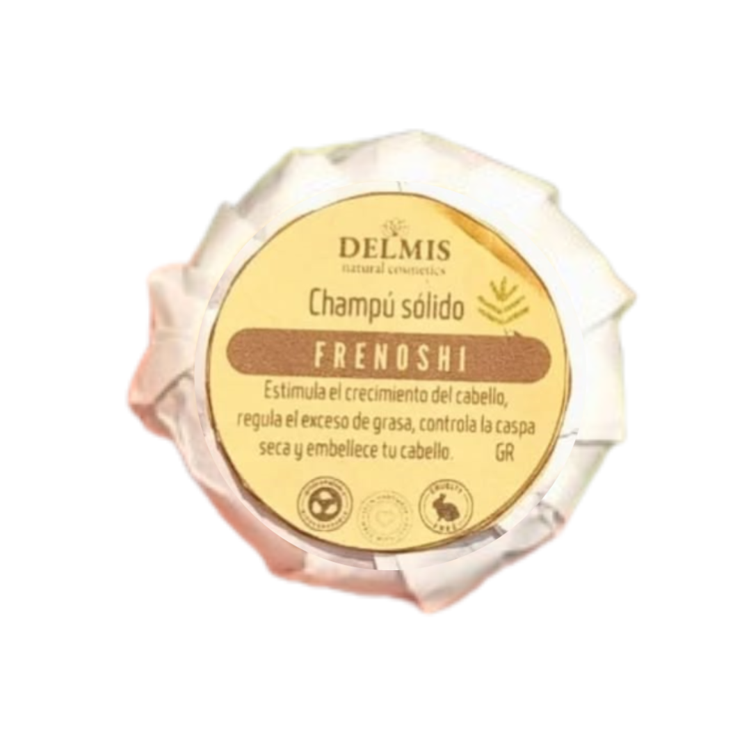 Champú sólido frenoshi Delmis Natural, 100 gr