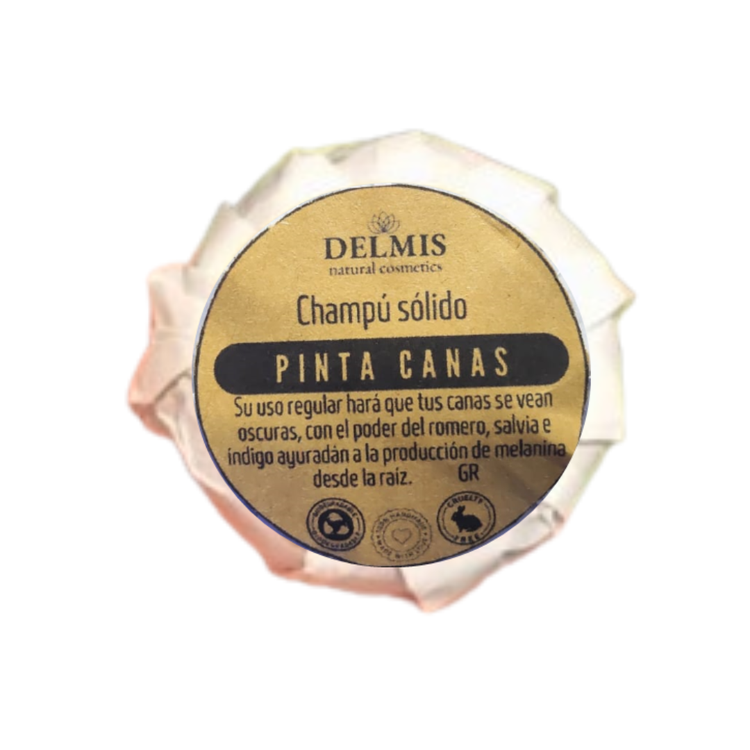 Champú sólido pintacanas Delmis Natural, 100 gr