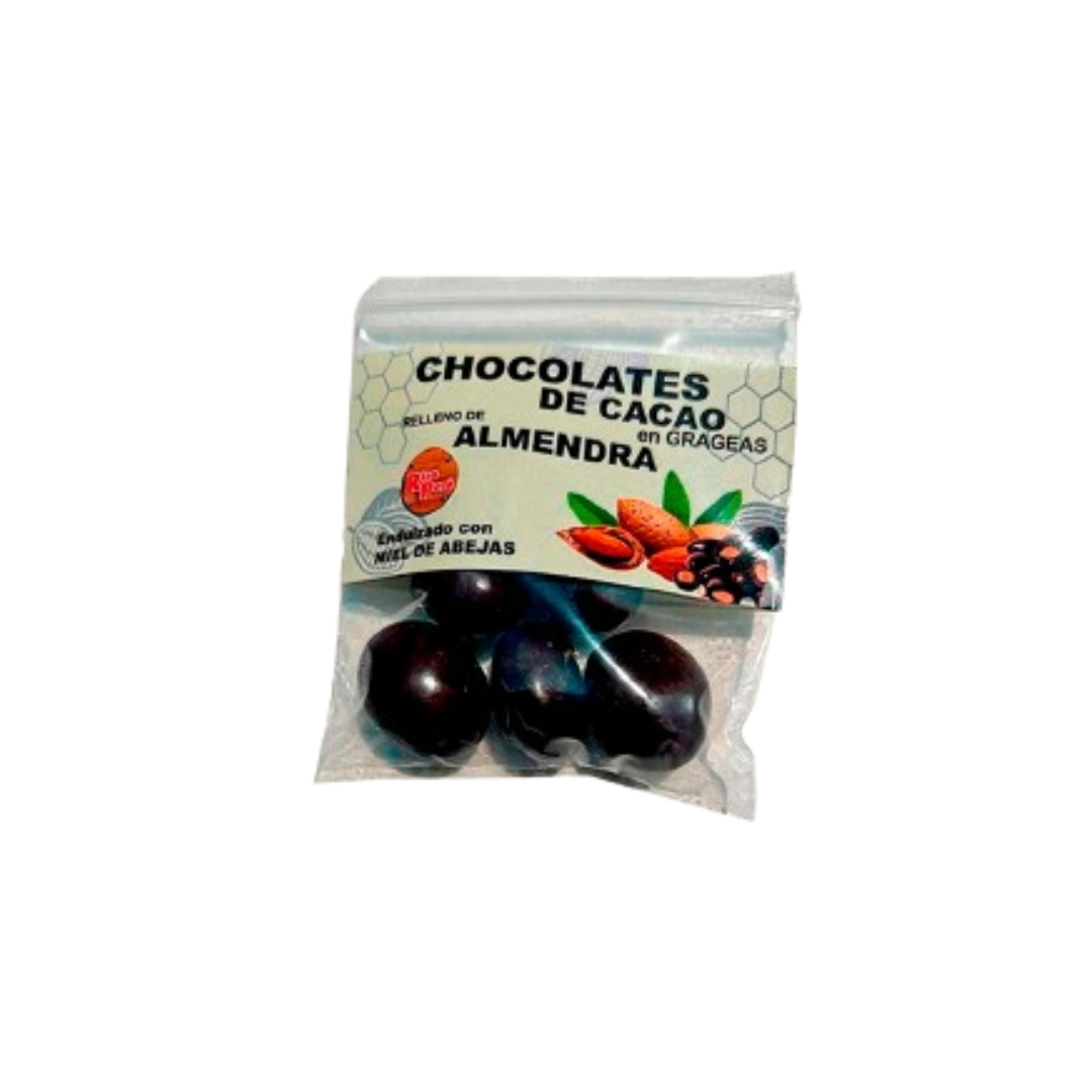 Chocolates en grageas rellenos de almendras, Rico Perú