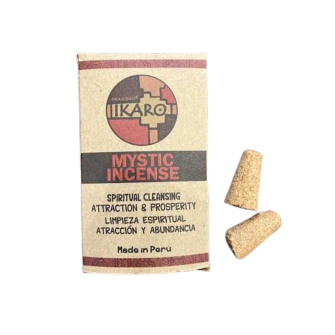 Conos de palo santo con efecto cascada Ikaro, 12 unidades
