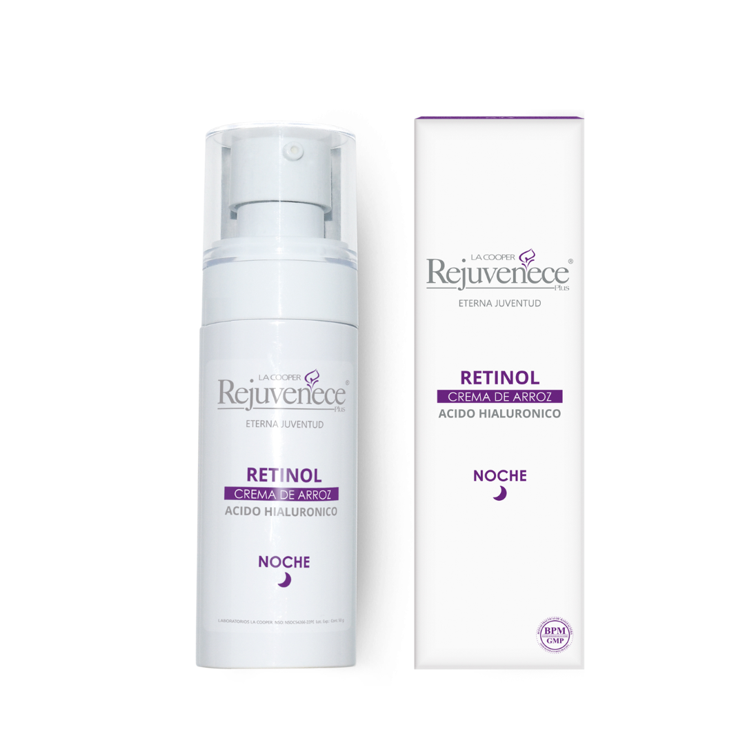 Crema de arroz con retinol La Cooper, 50 gr