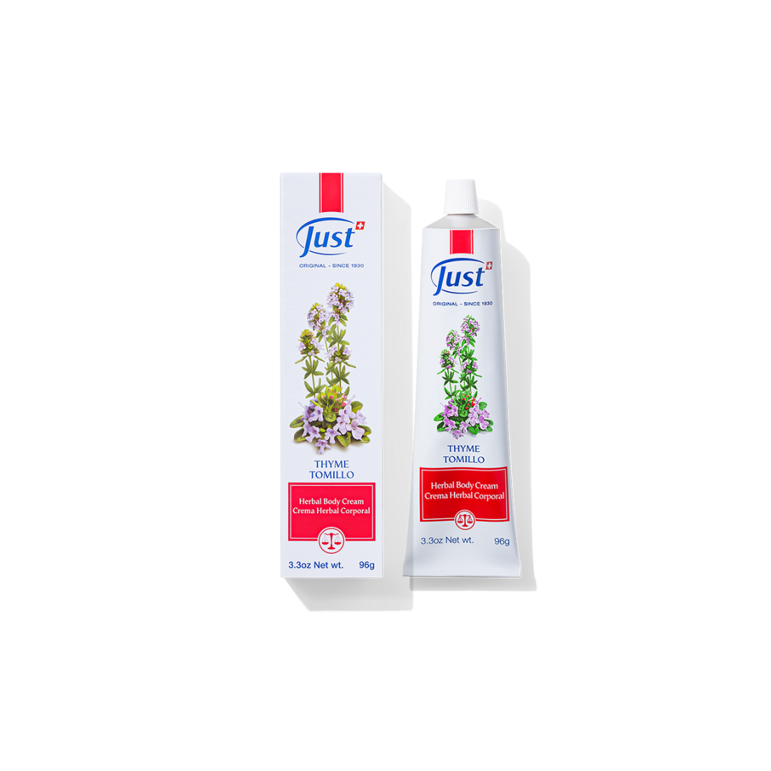 Crema herbal corporal de tomillo Just, 96 gr