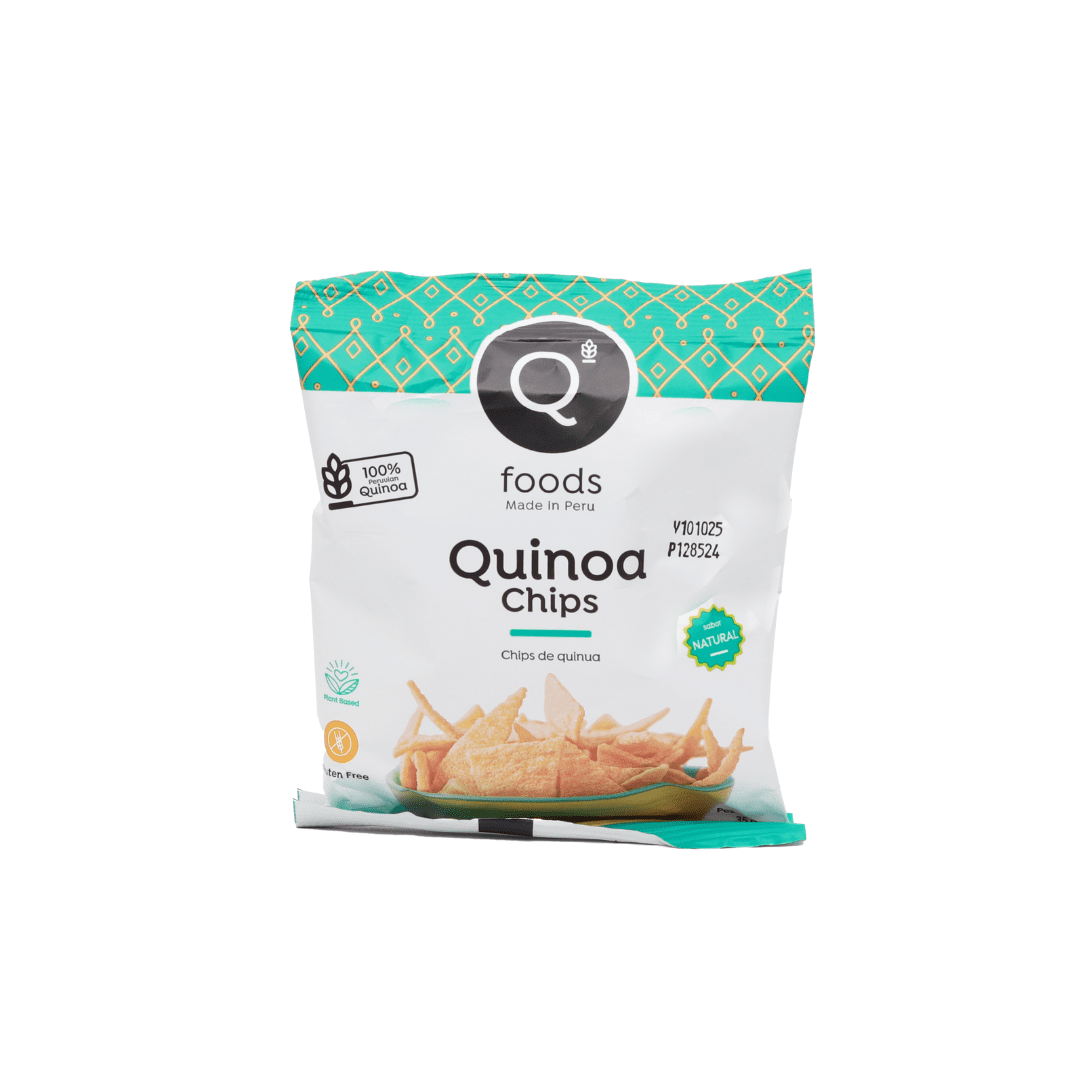 Chips de quinua sabor natural, QFoods