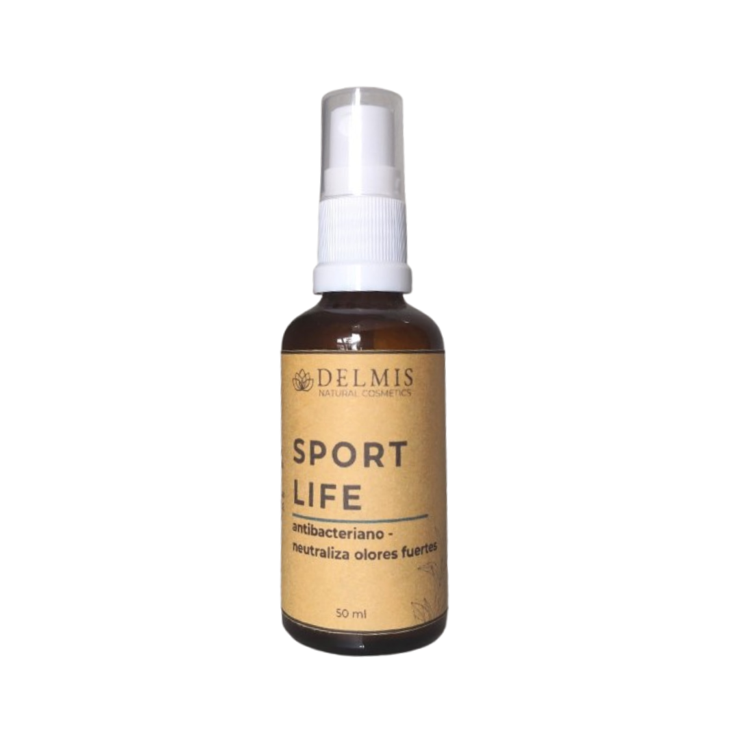 Desodorante líquido sport life Delmis Natural, 50 ml