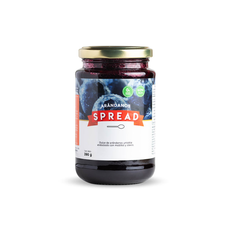 Dulce untable de arándanos Spread, 390 gr