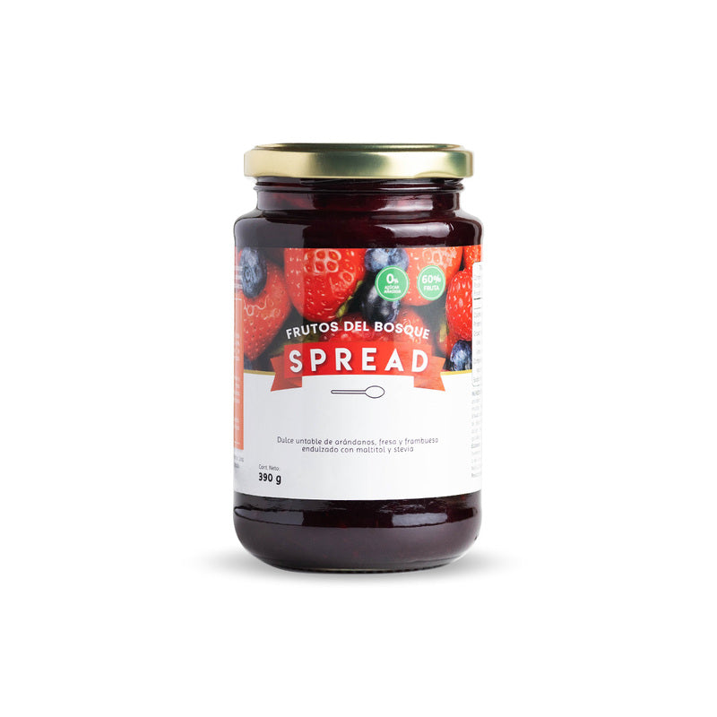 Dulce untable de frutos del bosque Spread, 390 gr