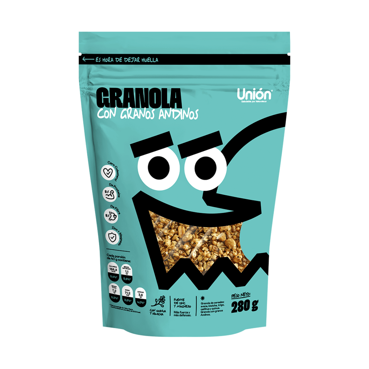 Granola con granos andinos Unión, 400 gr