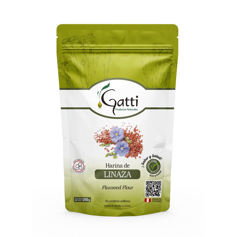 Harina de linaza Gatti, 250 gr