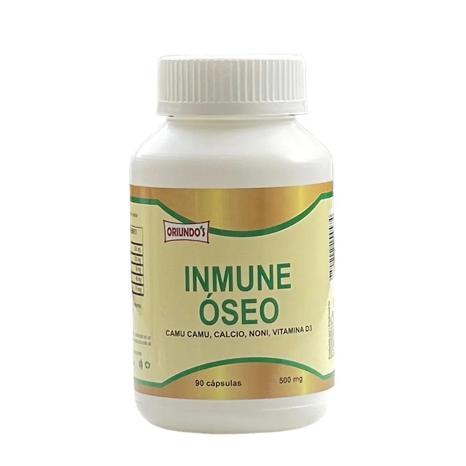 Inmune óseo 90 cápsulas Oriundo's, 500 mg