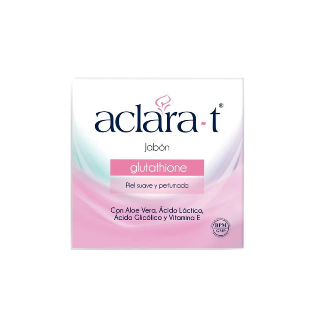 Jabón aclara-t con gluthatione La Cooper, 80 gr
