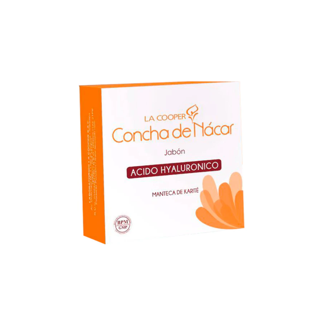 Jabón de concha de nácar La Cooper, 80 gr