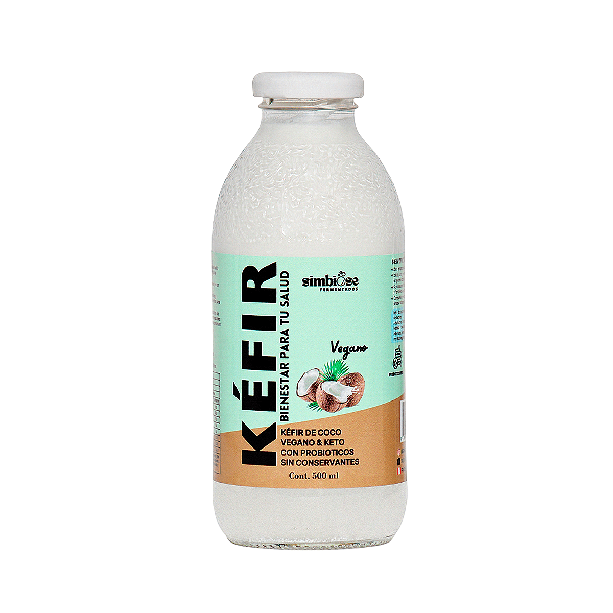 [SOLO RETIRO EN TIENDA] - Kéfir de coco Simbiose, 500 ml