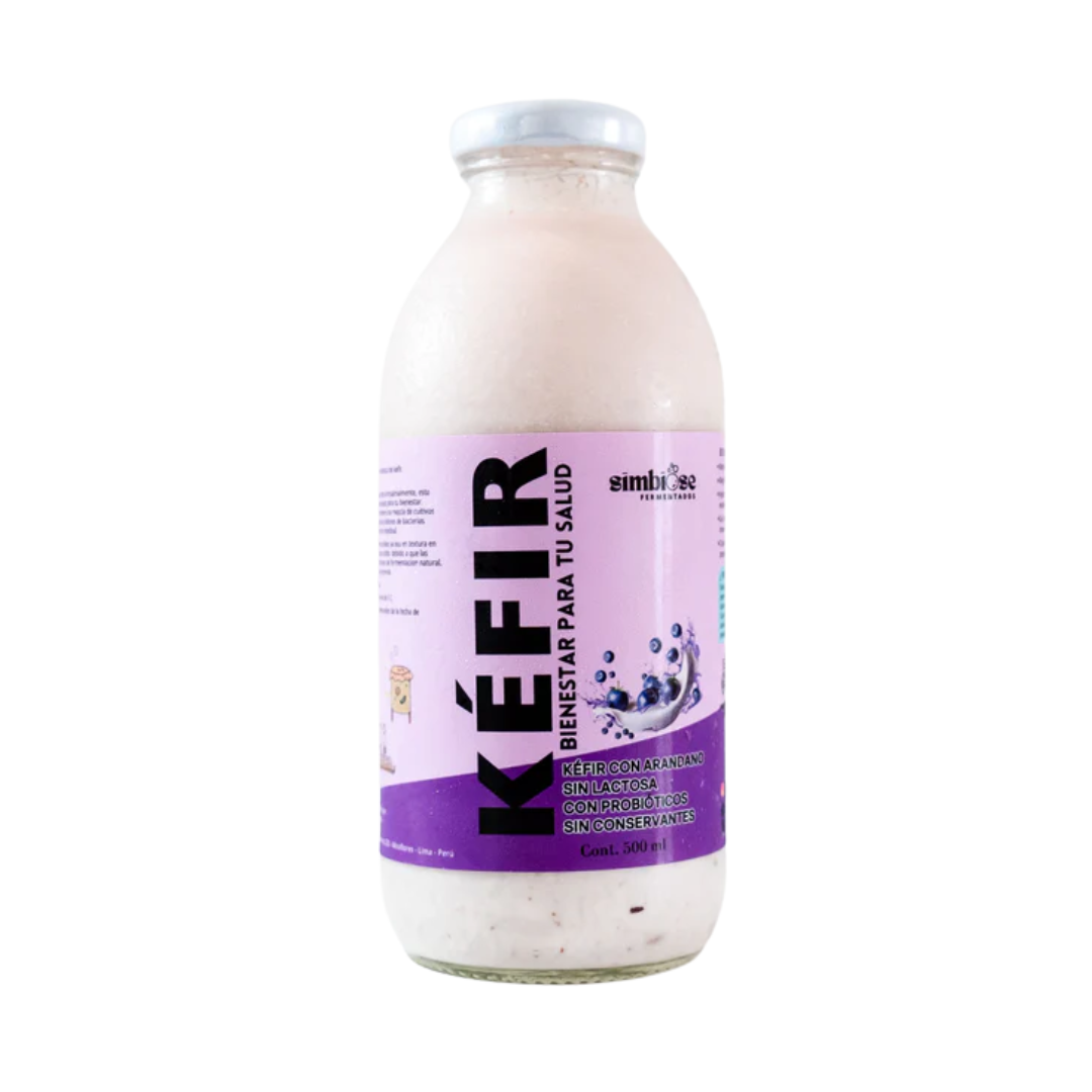 [SOLO RETIRO EN TIENDA] - Kéfir de leche con arándanos Simbiose, 500 ml