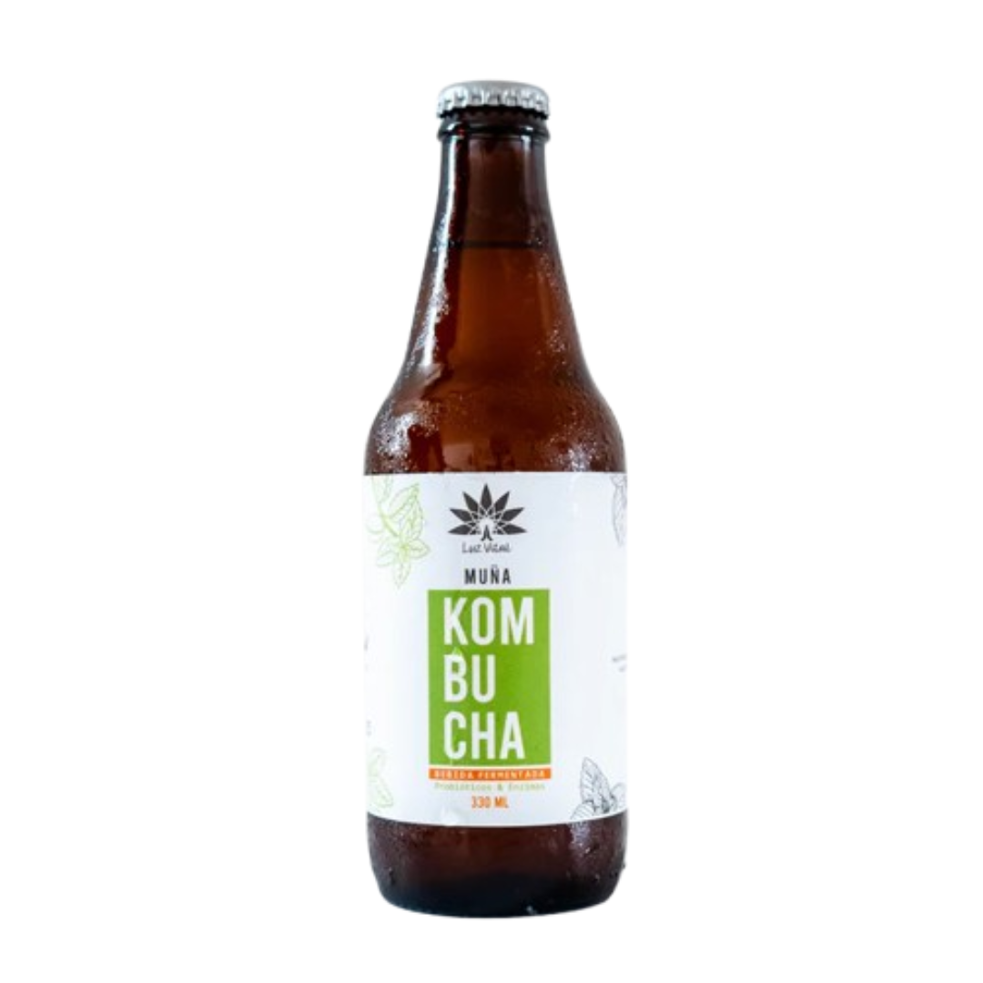 [SOLO RETIRO EN TIENDA] - Kombucha de muña Luz Vital, 330 ml