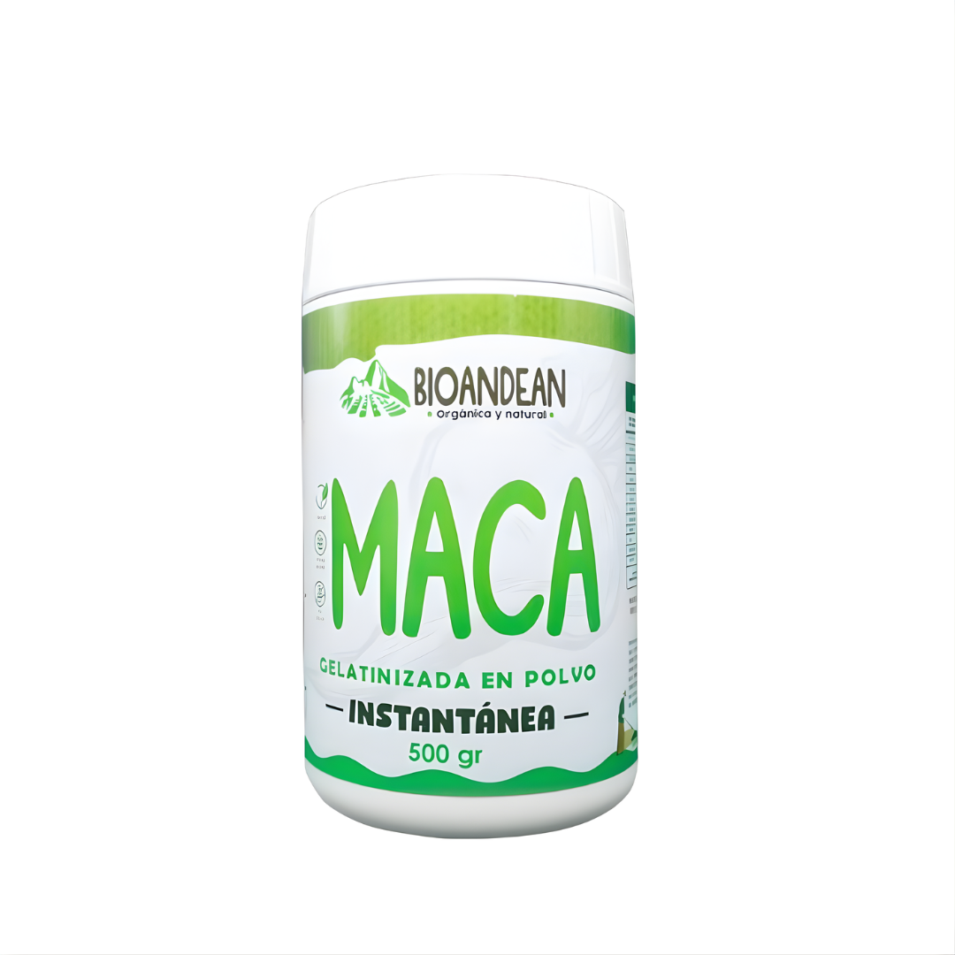 Maca mix gelatinizada Bioandean, 500 gr