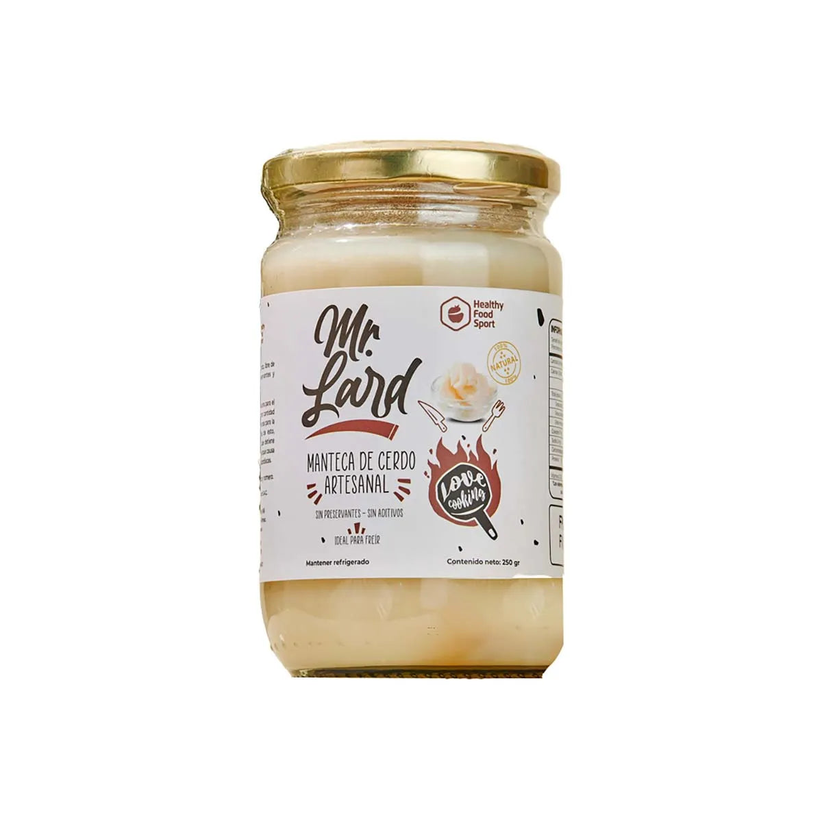 Manteca de cerdo artesanal Mr. Lard, 250 gr