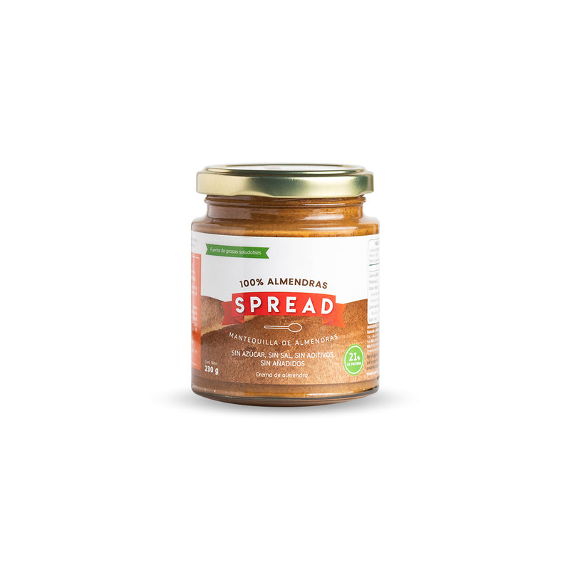 Mantequilla de almendras Spread, 230 gr