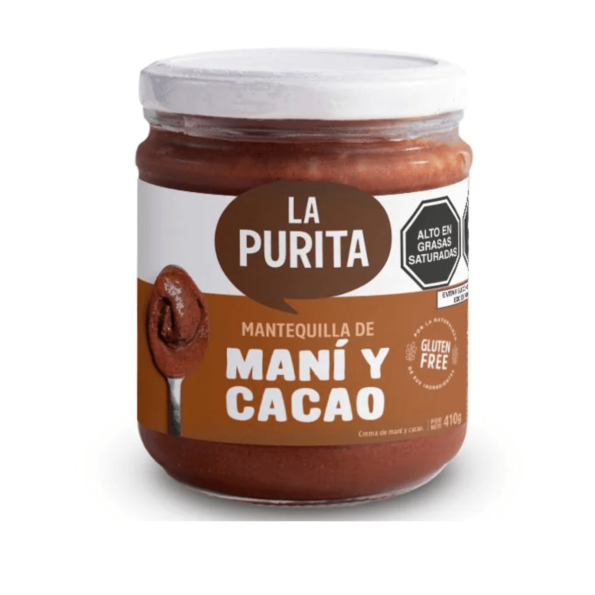 Mantequilla de maní y cacao, La Purita