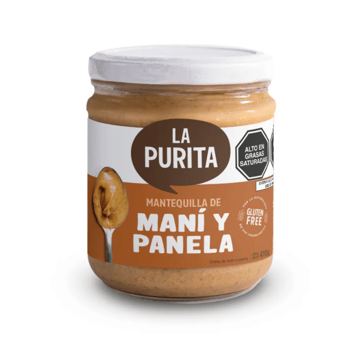 Mantequilla de maní con panela, La Purita