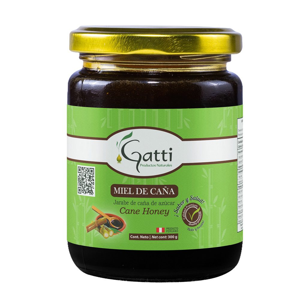 Miel de caña Gatti, 300 gr