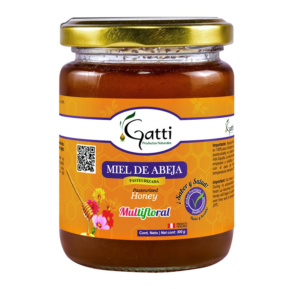 Miel multifloral Gatti, 300 gr