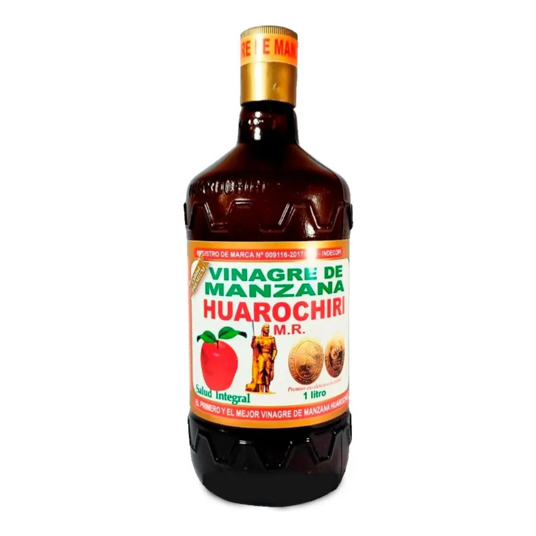 Vinagre de manzana Huarochiri, 1 lt