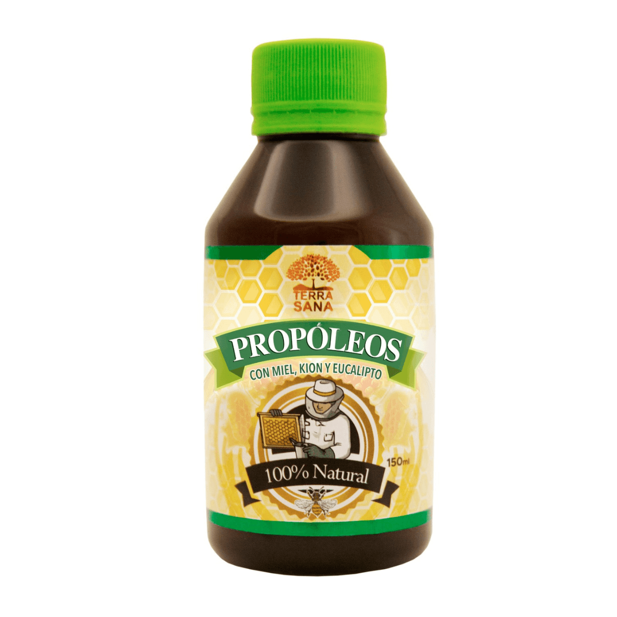 Propóleo con miel, kión y eucalipto Terra Sana, 150 ml