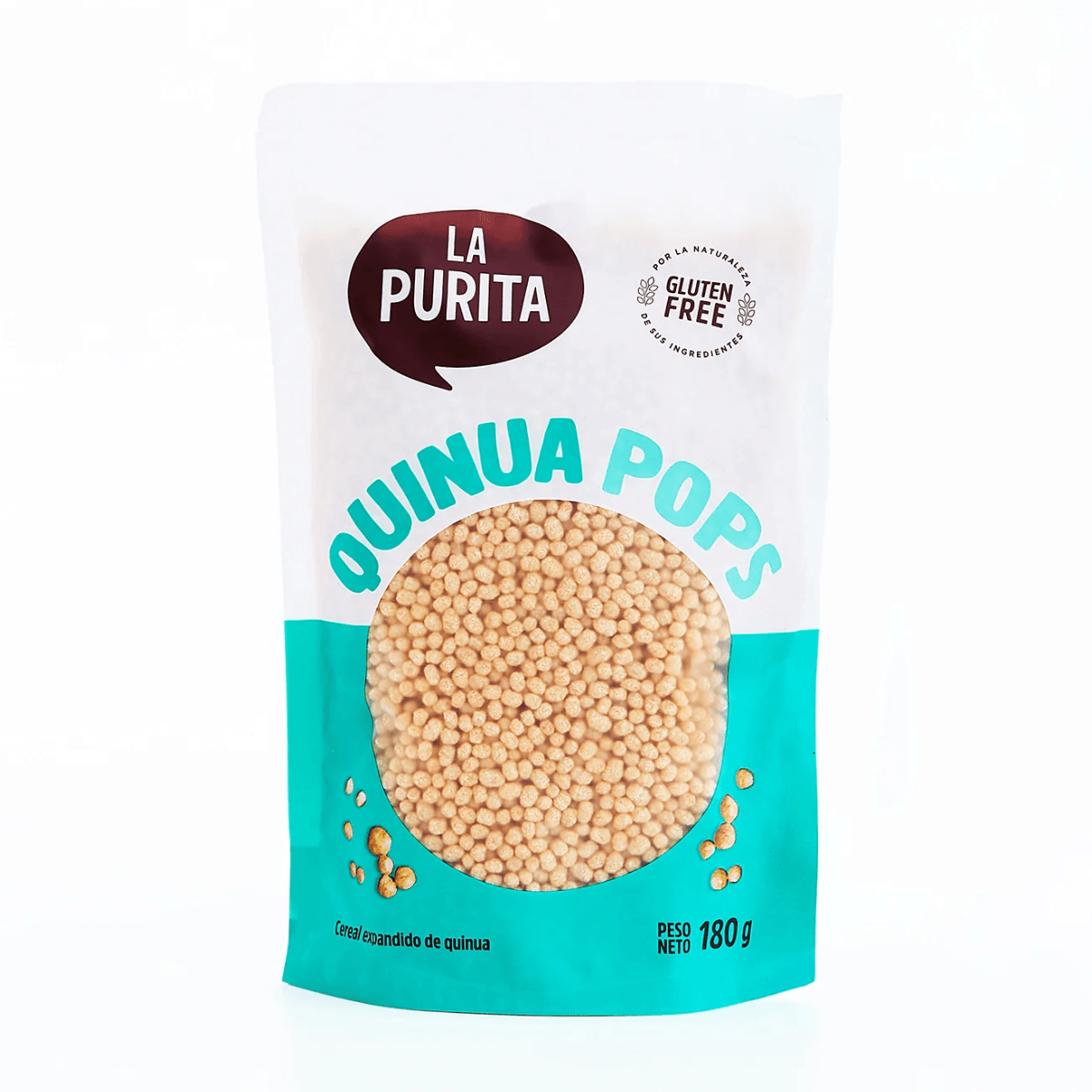Quinua pop La Purita, 180 gr