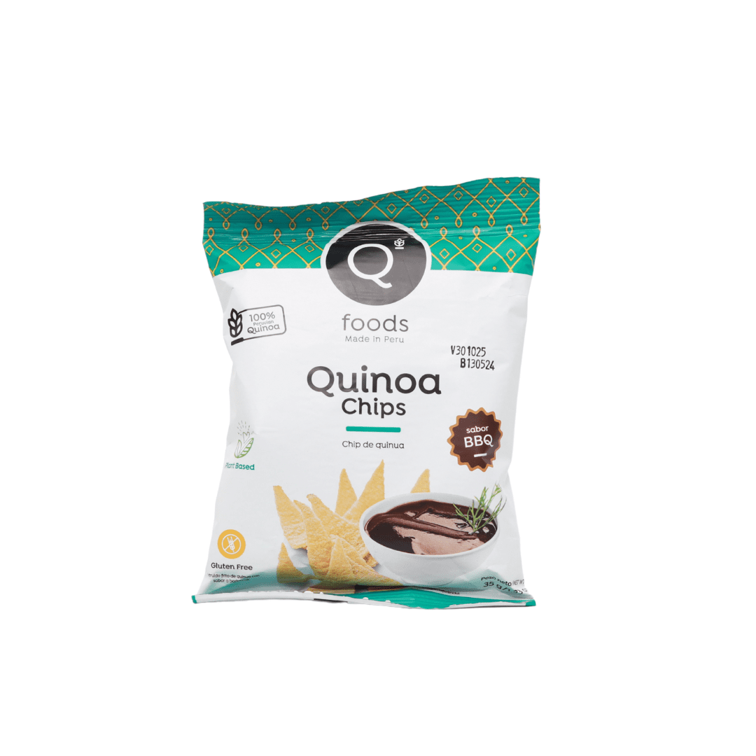 Chips de quinua sabor barbecue, QFoods