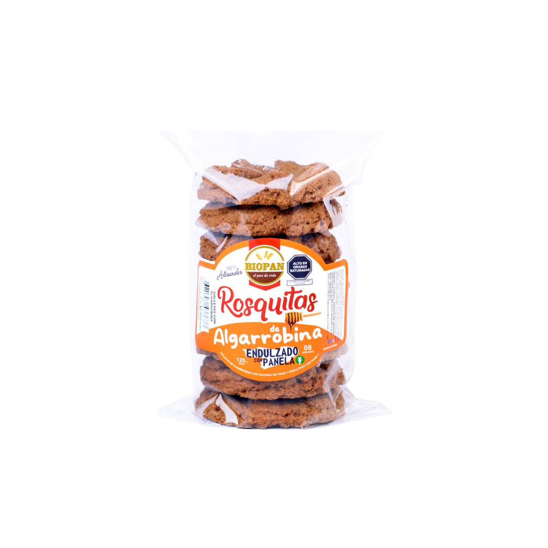 Rosquitas artesanales de algarrobina, Biopan