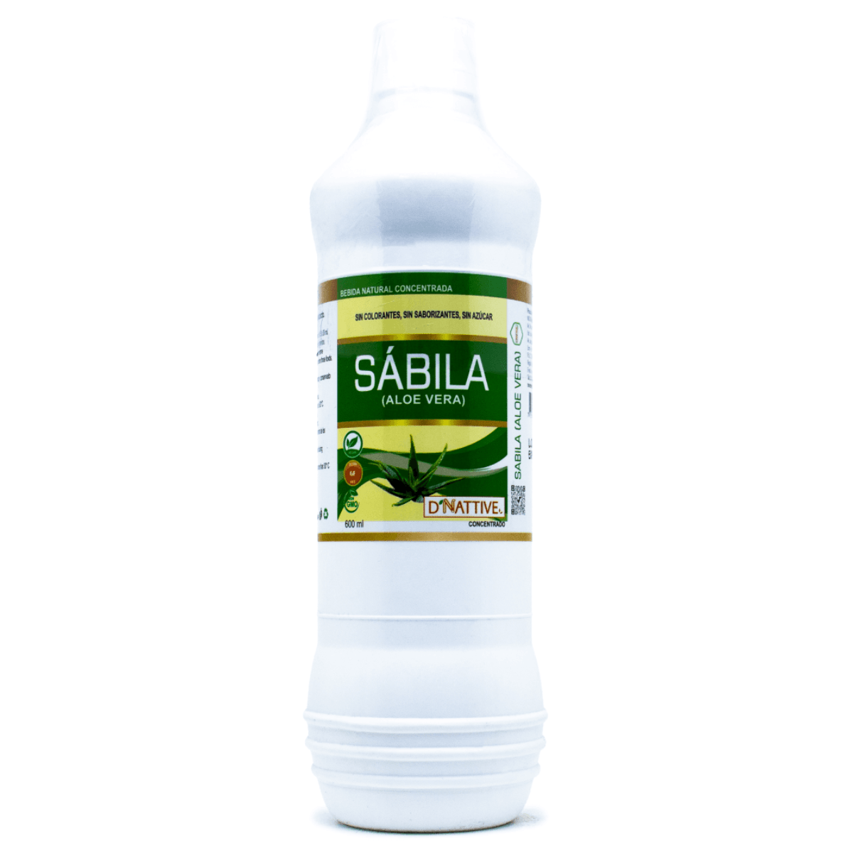 Sábila (aloe vera) D'Nattive, 600 ml