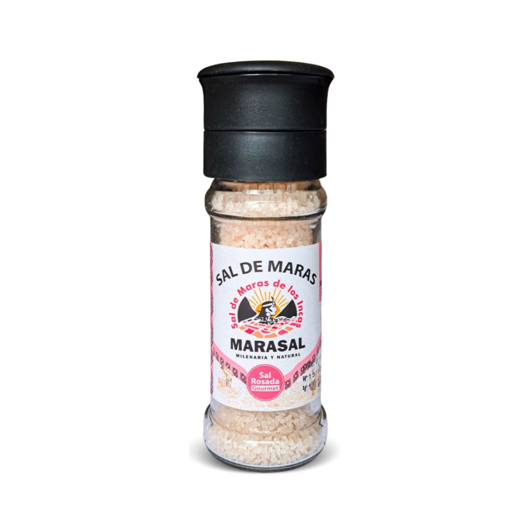 Sal de maras grano semigrueso Marasal, molinillo 100 gr