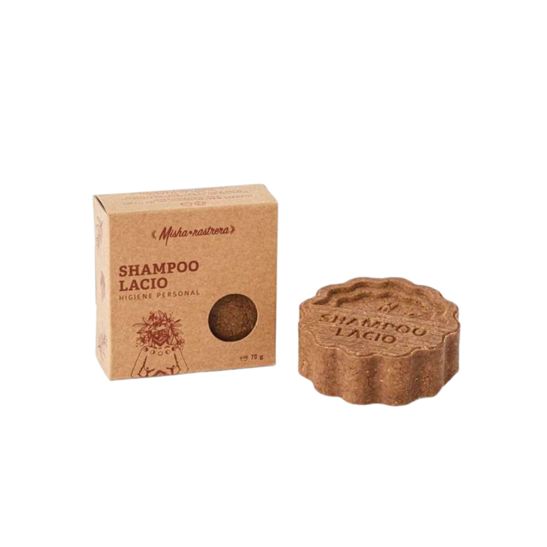 Shampoo sólido lacio Misha Rastrera, 15 gr