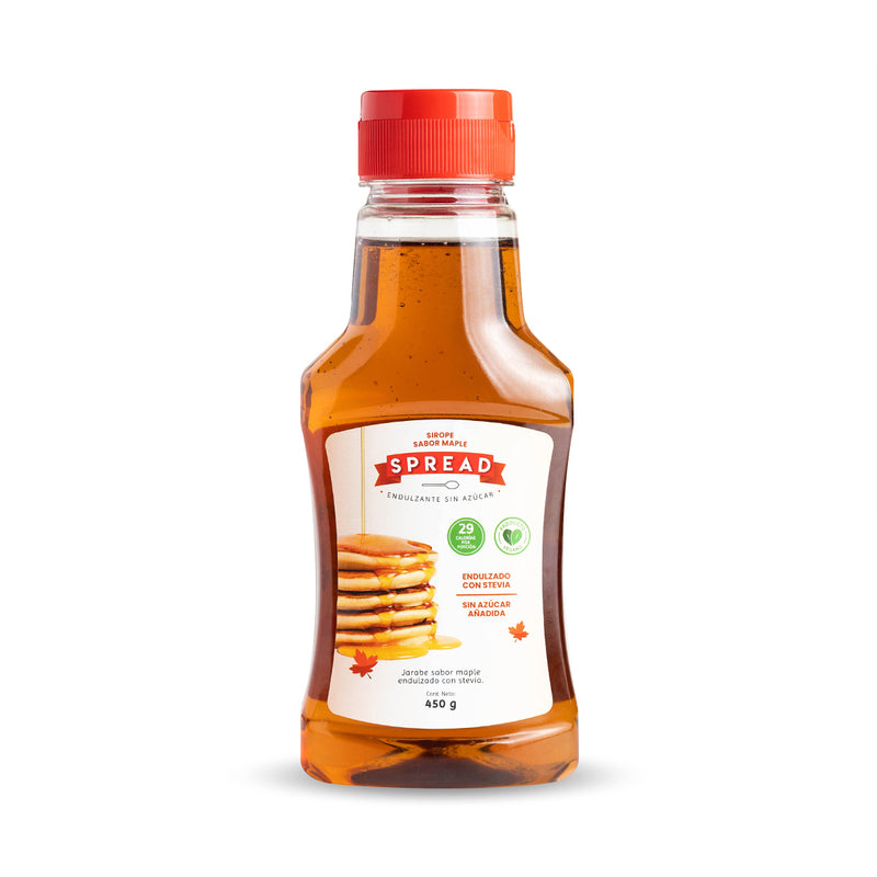 Sirope de maple sin azúcar Spread, 450 gr