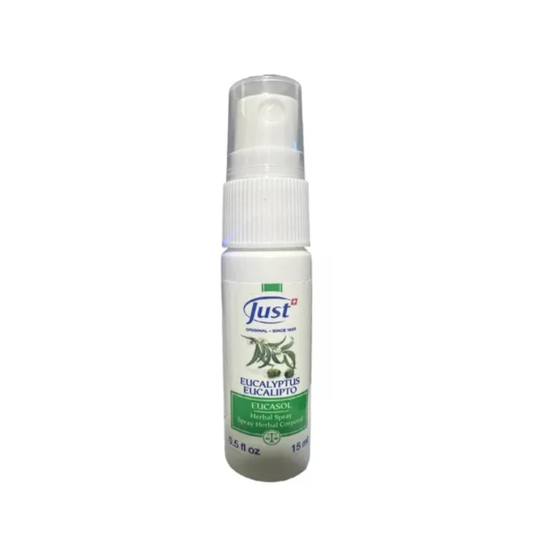 Spray corporal de eucalipto Just, 15 ml