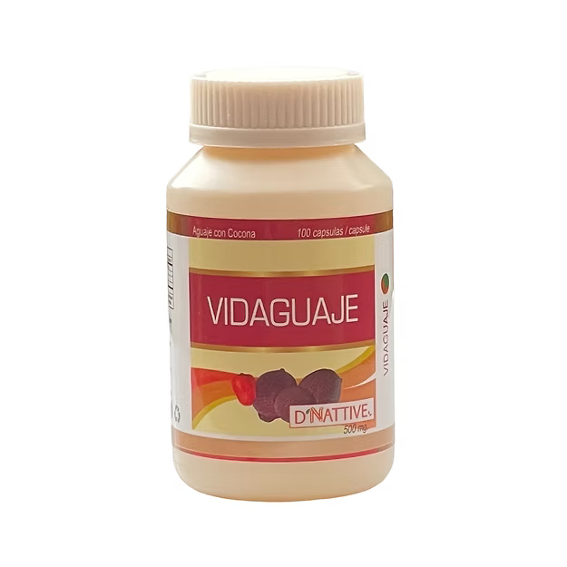Vidaguaje 100 cápsulas D'Nattive, 500 mg