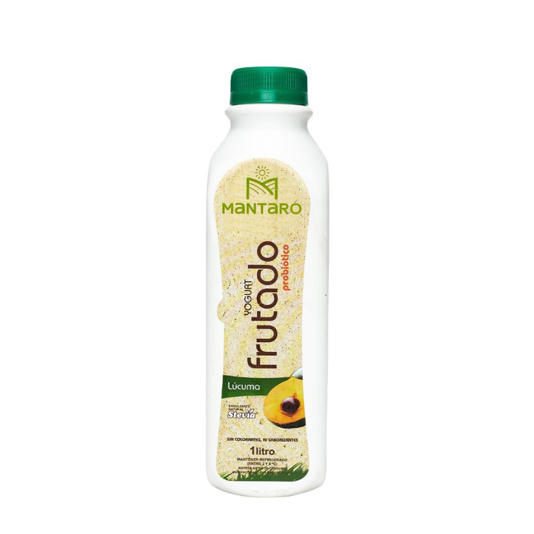 [SOLO RETIRO EN TIENDA] - Yogurt frutado de lúcuma Mantaro, 1 lt