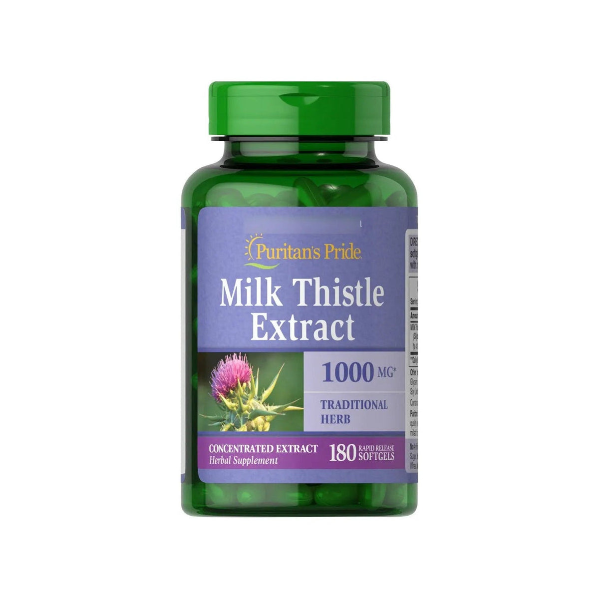 Cardo mariano (Milk Thistle) en cápsulas