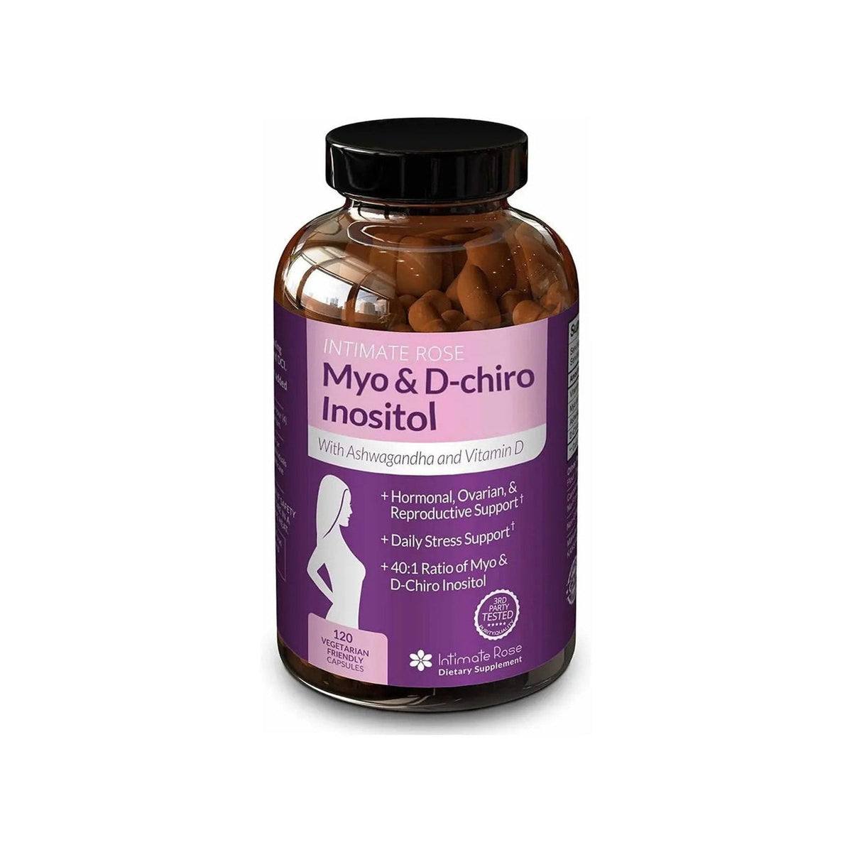 Myo & D-Chiro Inositol 120 cápsulas Intimate Rose