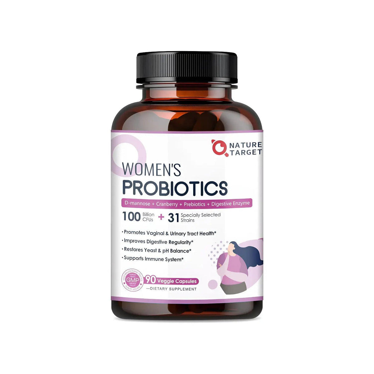 Probióticos vaginales con prebióticos e inulina